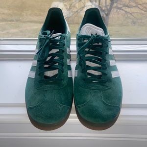 Adidas Indoor Gazelle Men’s 10 1/2 Collegiate Green Gum